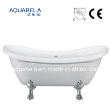 CE / Cupc одобрил чистую акриловую ванну с двойным колпачком (JL643)